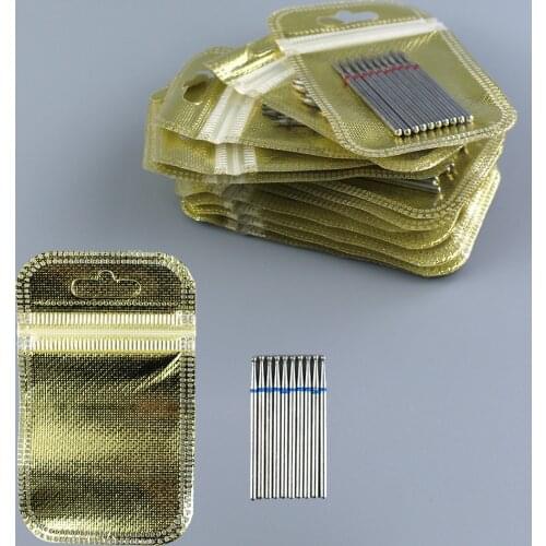 10pc/Set Diamond Nail Drill Bit Rotary Bits For Electric Manicure Machine Milling Cutter Burr Nail Art Tool Accessories