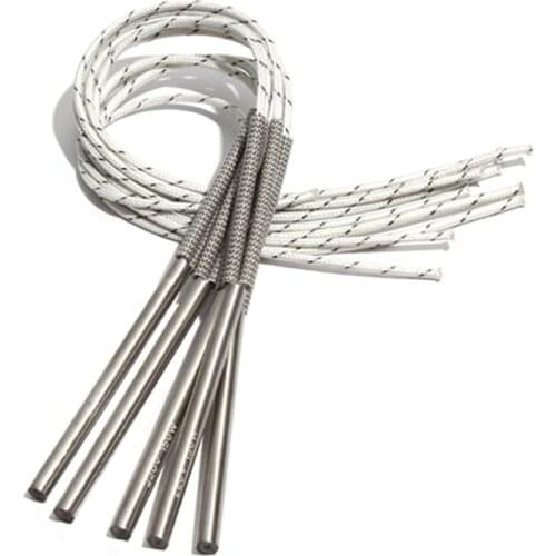 2PCS 6mm 265~300mm 316SUS Single Head Dual Cartridge Heater 110V/220V/380V 650W/660W/680W/700W/730W Heating Element