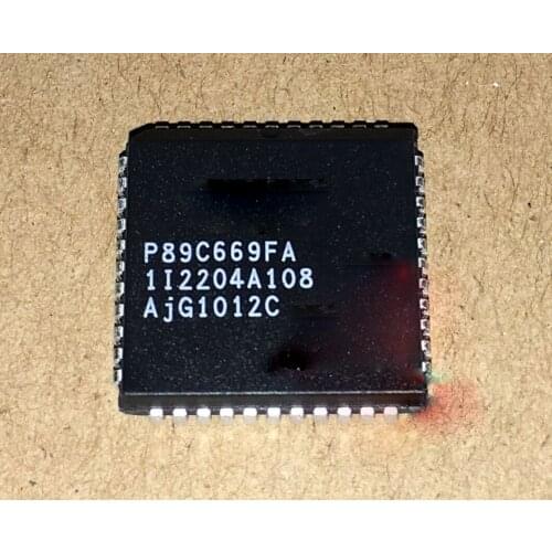 P89C669FA P89C669 PLCC 2Pcs/Lot New