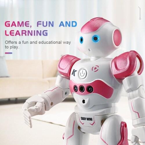 Original JJRC R2 RC Robot Singing Dancing CADY WIDA Intelligent Gesture Control Robots Toy Action Figure For Children Toys