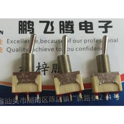 Original new 100% toggle switch ML36S010021 ML36 3pin 2gear rocker switch power switch waterproof ML39 3pin 3gear