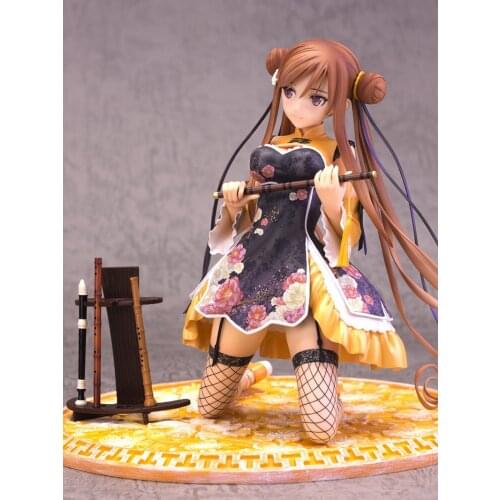 18cm Skytube Premium Original Character By Tony Chun Mei jin Lian Golden VER. PVC Action Figure Sexy Girls Model Toys Doll Gift