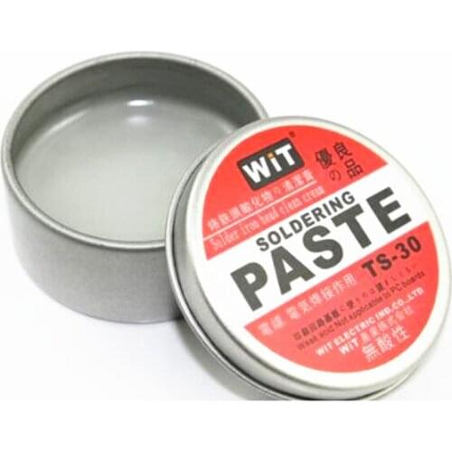 Acid-free, Low Smoke TS-30 Soldering Tip Resurrection Paste Regeneration abrasive Acid-free Refresher Solder Iron Head Clean