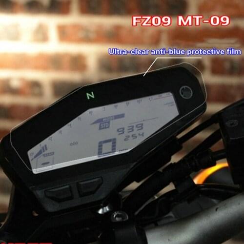 Fit For Yamaha FZ09 MT09 Motorcycle Instrument Protective Film Wear-resistant Anti-ultraviolet Explosion-proof Film Blue Light