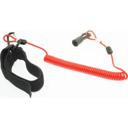 KAYAK PADDLE LEASH - Canoe /Fishing Rod/Surf Ski Board Coiled Lanyard 1.25M