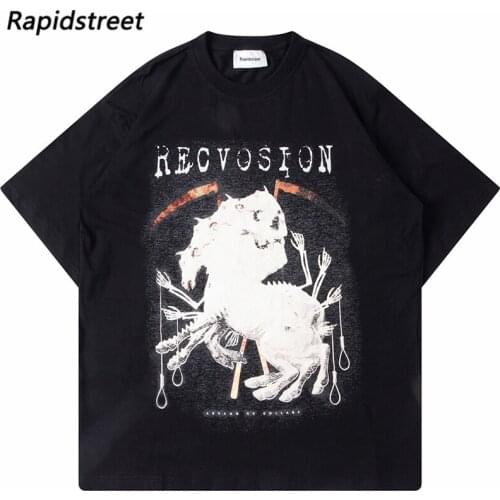 Rapidstreet Men's T-shirts With Inscriptions