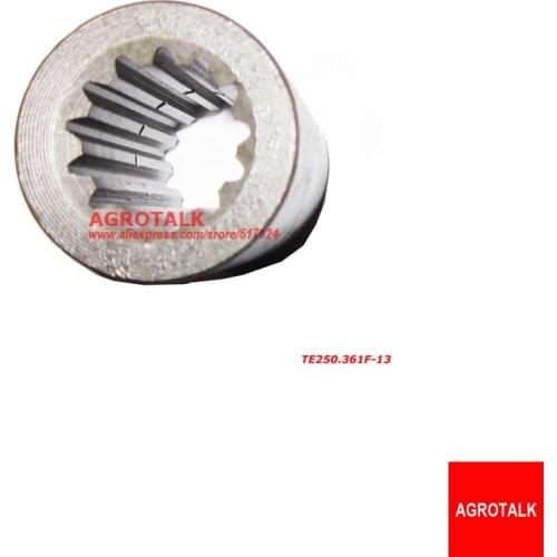 Spline sleeve for Foton Lovol FT250 / TE254 series tractor, part number: FT250.36.105 / TE250.361F-13