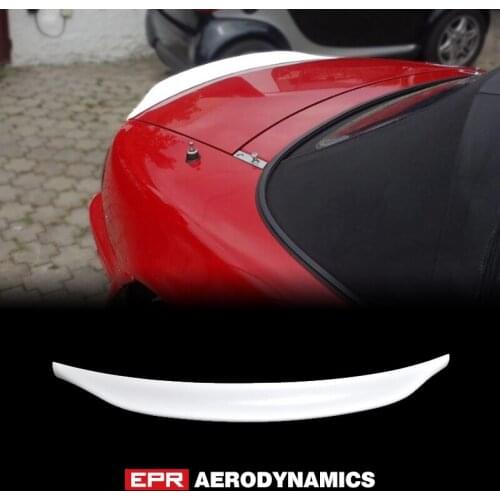 Car-styling For Mazda MX5 NA MK1 Miata FRP Fiber Glass Type 2 Rear Ducktail Spoiler Trunk Wing
