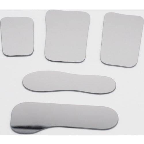 Dental 5Pcs Orthodontic Intraoral Photographic Reflector Mirrors 2Sided Glass For Dentist Lab