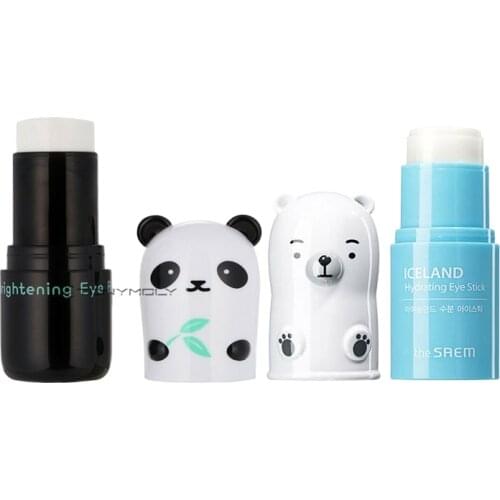 THE SAEM Iceland Micro Hydrating Eye Stick 7g Pandas Dream Brightening Eye Base 9g Eye Care Moisturizing Cream Facial Concealer
