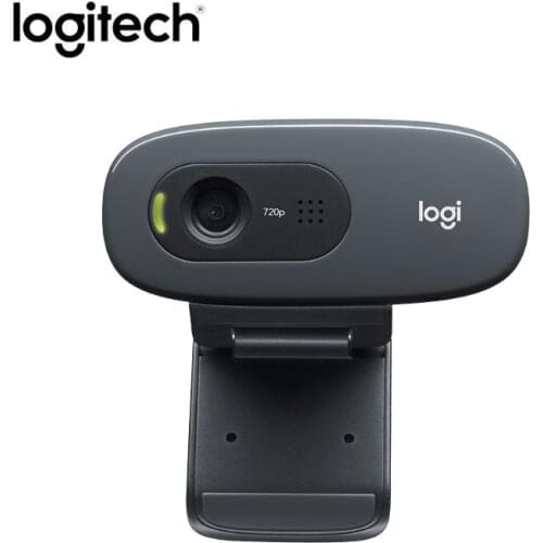 Manufacturer refurbished(Used) : Logitech C270 HD Vid 720P Webcam Built-in Micphone USB2.0 Mini Computer Camera for PC Laptop