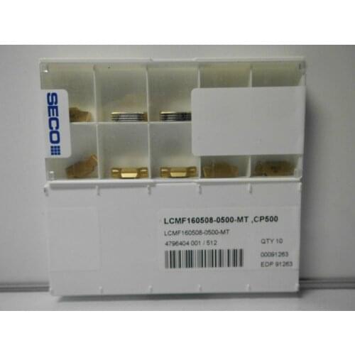 10PCS CARBIDE INSERT LCMF160508-0500-MT CP500