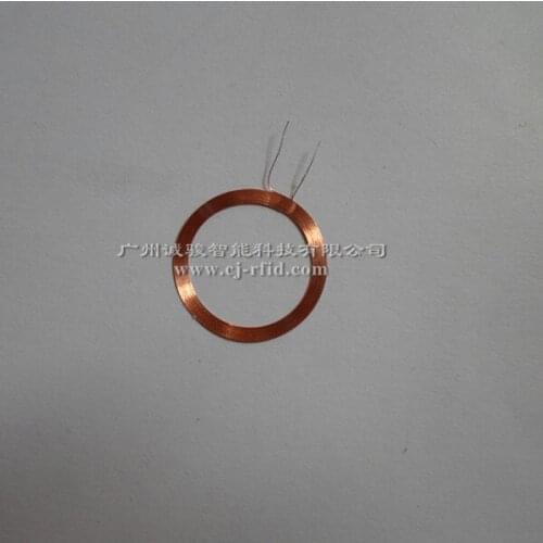 13.56MHZ Tag RFID Antenna Buckle IC Card Self-adhesive Coil High Frequency Bus Card 18MM