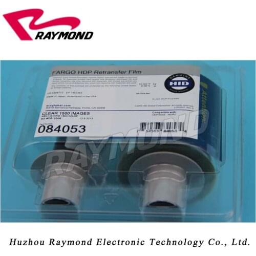 Original HDP5000 ID Card Printer 84053 HDP Clear Retransfer Film - 1,500 Prints