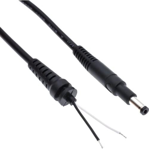 4.8x1.7mm extended DC Bullet Tip Plug Connector With Cord Cable for HP Compaq 510 515 Laptop AC Adapter 18.5V 3.5A