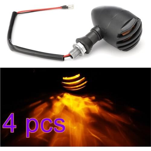 4 pcs Motorcycle LED Turn Signal Light LED Blinker Indicator Lights For Suzuki Intruder Volusion VS 700 750 800 1400 1500