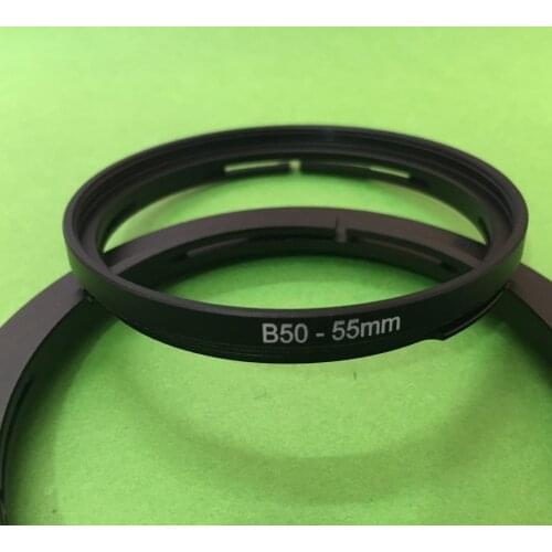 B50/HB50-52/55/58/62/67/72/77/82mm Bayonet Step Up Screw lens Filter Thread adapter for Hasselblad Bay 50 camera