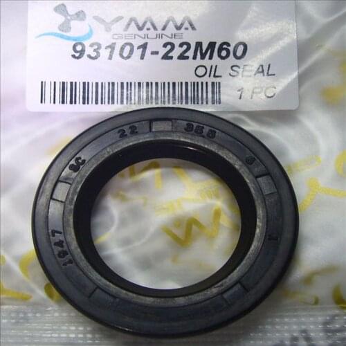 Free shipping transmission shaft drive shaft oil seal 93101-22M60 parts for Yamaha outboard motor New model 40HP