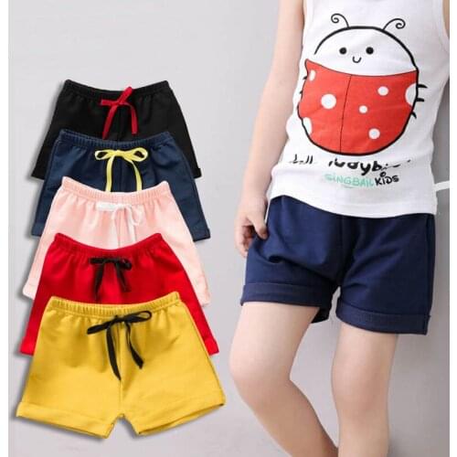 Childrens clothing summer new style childrens shorts cotton hot pants baby pants sports pant thin section