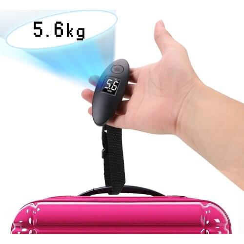 100g/40kg 88Lb Electronic Luggage Scale LCD Display Travel Handheld Weighing Fishing Scale Digital Scales