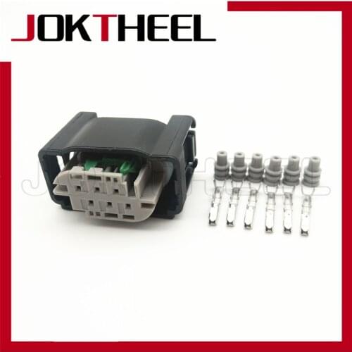 1/5/10/50 sets kit Te Tyco AMP 6 pin way female accelerator pedal throttle plug auto connector for BENZ BMW Hyundai 1-967616-1