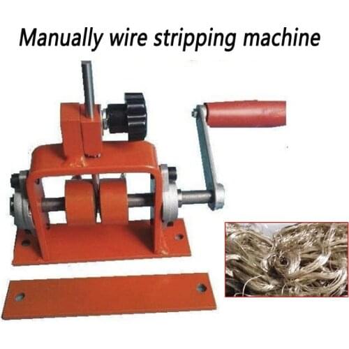 Waste Wire Stripping Machine 1-24mm Small Cable Electric Stripping Machine Multifunctional Peeler Machine