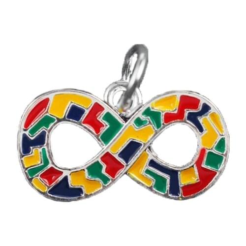 Autism Infinity pendant Charms