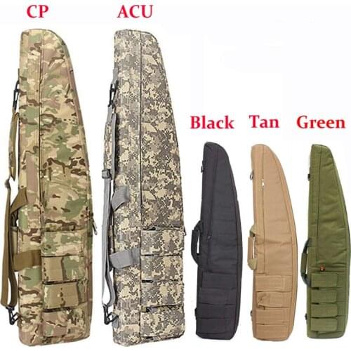 98CM/118CM Tactical Gun Bag Army Military Gun Carry Sniper Rifle Gun Case Protection Bag Airsoft Hunting Backpack Shoulder Pouch