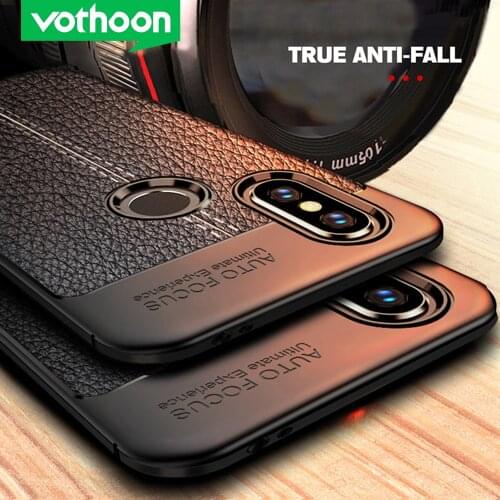 Vothoon PU Leather Silicon Case For Xiaomi Mi 8 se 8 Lite 9se Soft Silicon Shockproof Case Cover For Xiaomi Mi 9 Case