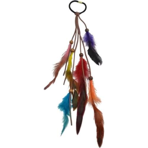 Hair clips for hair feathers Women Feather Headband Hair Extension Feathers Products Hair Accessories Jewelry