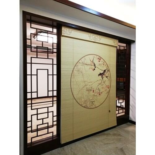 2019 New Animal Bird roller blinds window roller blinds blackout roller blinds printed curtain shutter curtain vintage porch