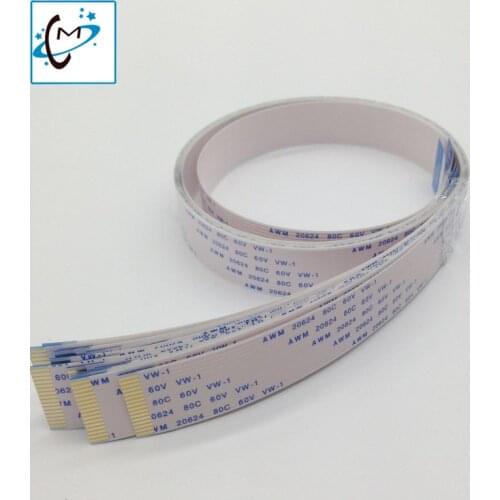 10PCS 16pins 400mm Xaar 128 printhead FFC flat date cable for Myjet Gongzheng GZ Allwin inkjet printer FFC flat date cable