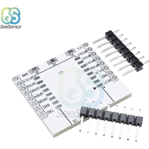 10Pcs ESP8266 Serial Wireless WIFI Module Adapter Plate for ESP-07 ESP-08 ESP-12 ESP-12E ESP-12F