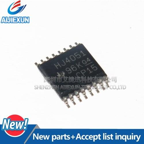 50Pcs CD74HC4051PWR MJ4051 TSSOP16 Analog Multiplexer Single 8:1 16-Pin TSSOP T/R in stock 100% New and original