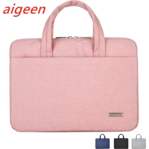 Brand Handbag Laptop Bag 11,12,13.14.15.6 Inch Waterproof Case Cover For Macbook Air Pro M1,Computer Notebook DropShip 173