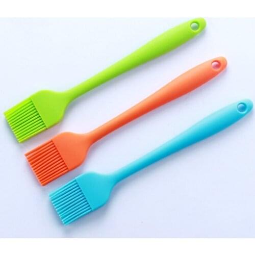 Color Silicone Brush, Oil Brushes -10inch or 8inch, Pastry Brushes