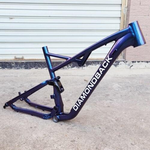 MTB 27.5*19 inch Aluminum alloy full Suspension frame Mountain Bike Downhill bike frame 12X148mm Thru axle wheel