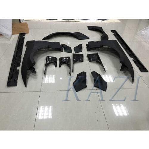 Suitable For 15-17 Ford Mustang Mustang Modified Special Flame Wide Body Size Surround Front Lip Fender Set