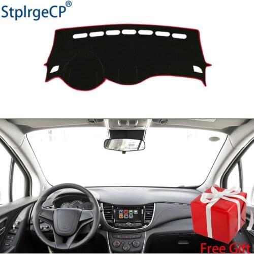For Chevrolet Trax 2017 2018 2019 dashboard mat Protective pad Shade Cushion Pad interior sticker car styling accessories