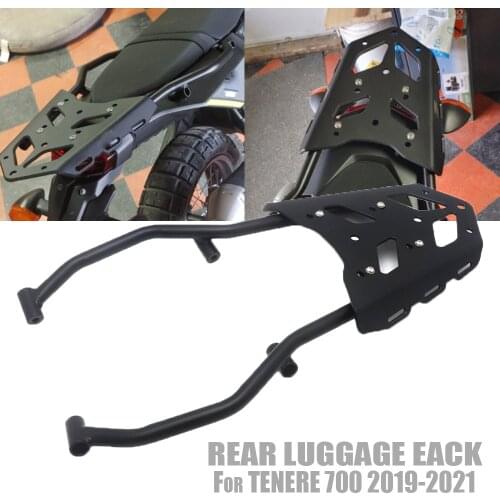NEW Motorcycle Accessories Top Case Rear Rack Carrier For Yamaha Tenere 700 2020 2019 Rear Luggage Rack