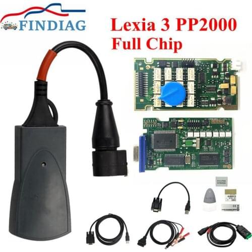 Professional Universal Car Scanner Tools Lexia3 PP2000 Full Chips 921815C Diagbox V9.68 Lexia For Citroen for Peugeot Lexia 3
