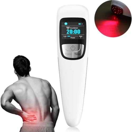 Cold Laser Red Light Therapy Device Physio Handy Cure Laser Treatment Useful on Soft tissue injuries Muscle Tension Pain
