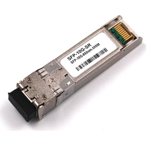10 gigabit multimode 2LC optical module SFP+ dual fiber optical module SFP-10G-SR compatible with most fiber switch and router