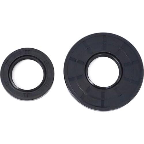 2 pcs Crankshaft Crank Shaft Oil Seal Fit For Yamaha G1 G3 2-Cycle Gas Golf Cart 1979-1989 30*48*8；30*72*8