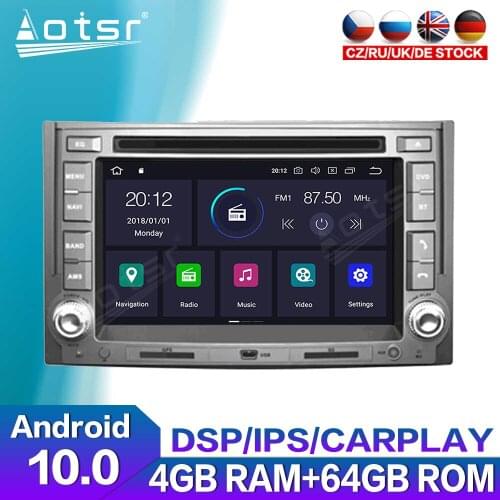For Hyundai H1 2011 2012 Car GPS Navigation Carplay HD Audio Radio Android Multimedia Player Auto Touch Screen Head Unit Stereo