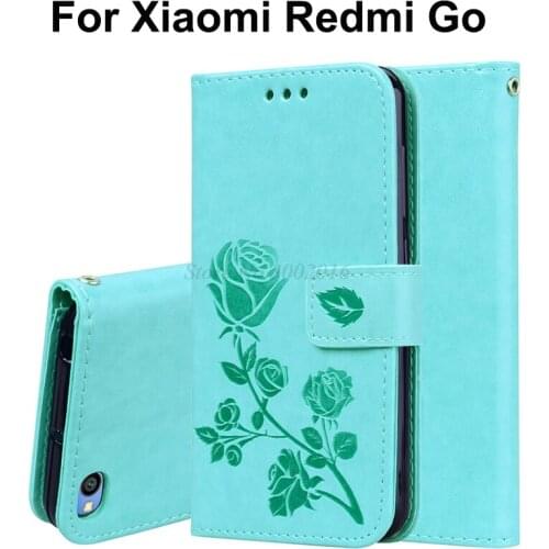 For Xiaomi Redmi GO Case Redmi GO Cover Soft Silicone Back Cover Redmi 6 Leather Flip Case For Xiaomi Redmi GO 5.0" Phone Cases