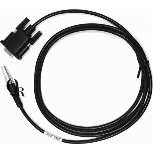 COM Port Download Cable RS-232 Data Cable For Leica Total Stations TPS800 TPS400 TPS300 5PIN GEV102 CABLE