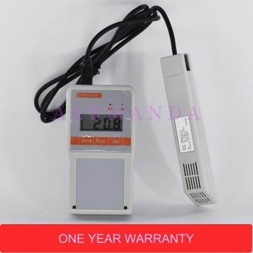 Oxygen and Carbon dioxide Alarm Detector PGas-24 O2/CO2 Portable 2 in 1 gas analyzer