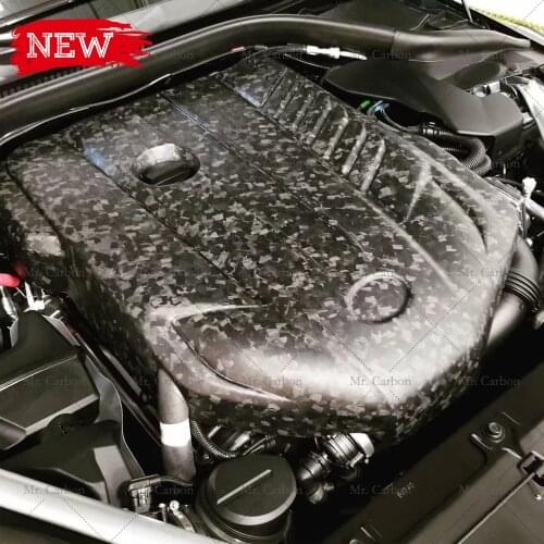 FOR SUPRA A90 CARBON FIBER OEM ENGINE COVER TRIM BODY KIT TUNING PART FOR A90 FORGED CARBON FIBER ENGINE CAP RACING