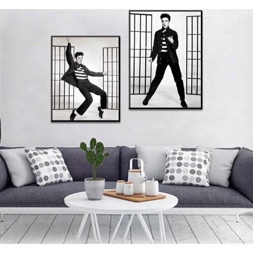 Home Decoration Canvas Prints Wall Artwork Modern Pictures Elvis Presley Painting Modular Nordic Style Poster For Living Room